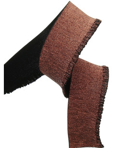 Metallic Elastic Skirt - Bronze