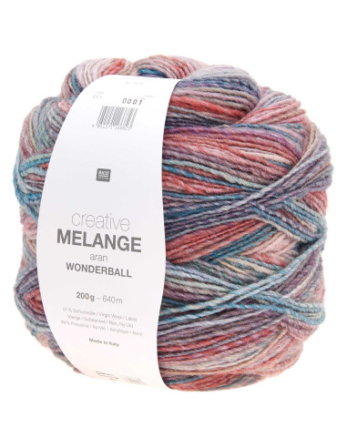 Creative Melange Aran Wonderball Rico Design Wool