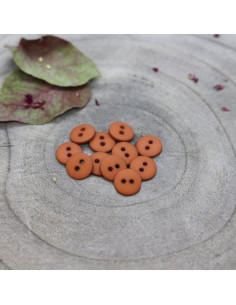 Classic Mat Button - Chestnut 2