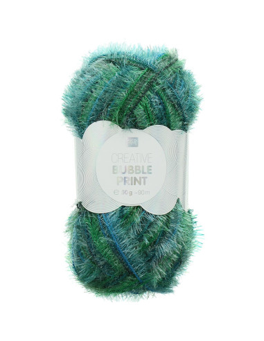 Creative Bubble Print variegated crochet thread