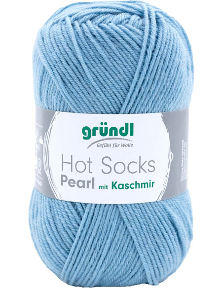 Hot Socks Pearl Solid Color Sock Yarn Gründl