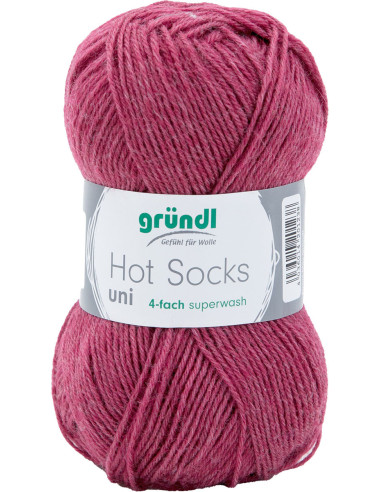 Hot Socks Uni 50 Gründl sock yarn