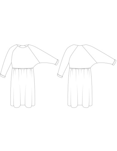 Cassiopée Dress Pattern - I am patterns