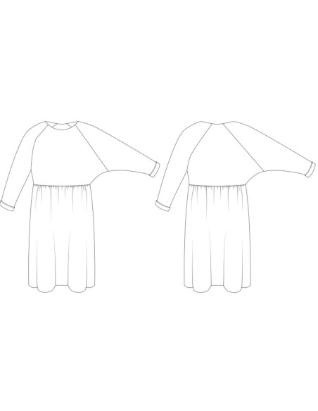 Cassiopée Dress Pattern - I am patterns