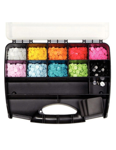 Multi-compartment storage box with removable compartments