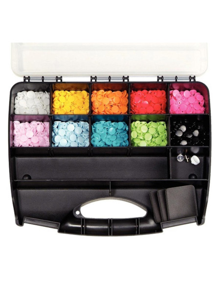 Multi-compartment storage box with removable compartments