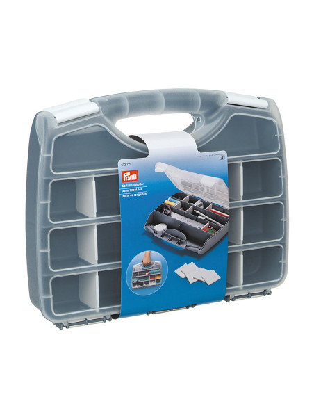 Multi-compartment storage box with removable compartments