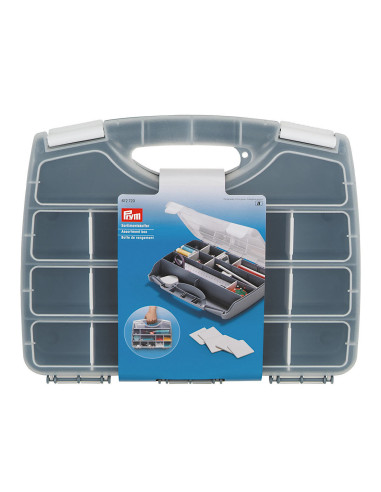Multi-compartment storage box with removable compartments