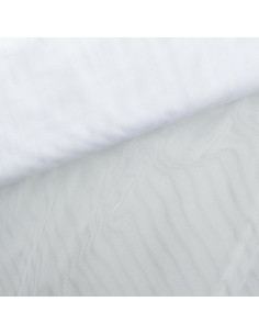 White mosquito netting fabric, wide width