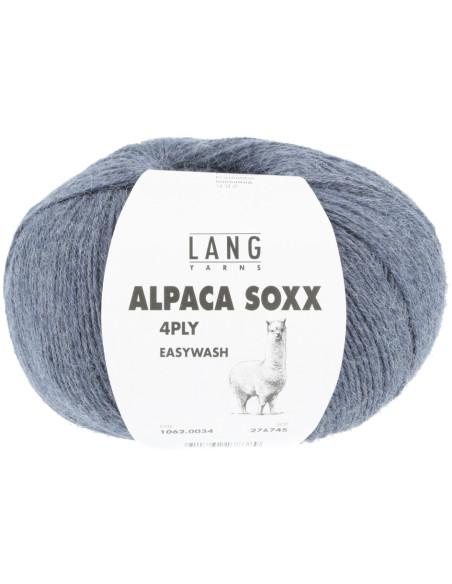 Alpaca Soxx 4 ply sock yarn Lang Yarns