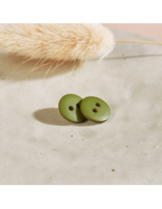 Classic Mat Button - Matcha Leaf 2