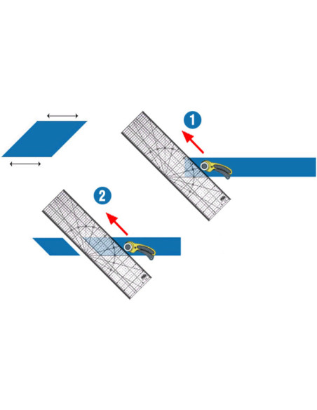 Olfa Quilting Ruler 15 cm x 60 cm