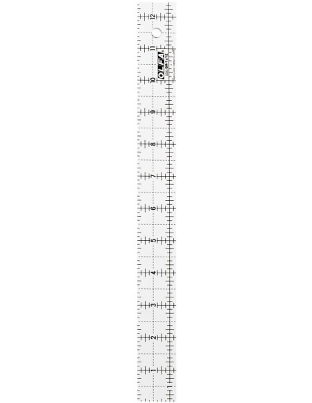 Olfa patchwork ruler 1 x 12 inch