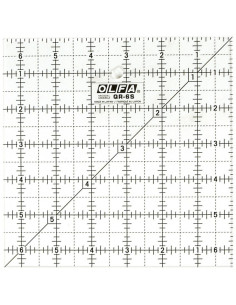 Olfa patchwork ruler 6.5 x 6.5 inch