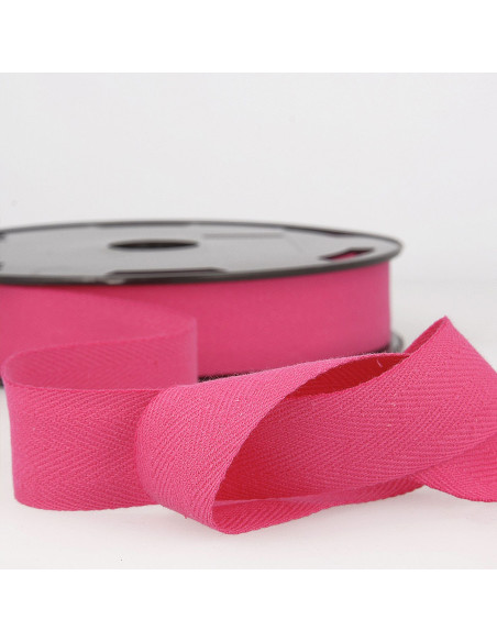 Cotton twill tape - Fuchsia