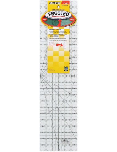 Olfa patchwork ruler 6 x 24 inch
