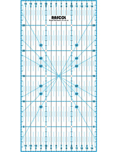 Rascol patchwork ruler 15 x 30 cm