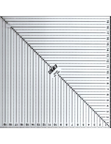 Patchwork ruler 20 x 20 cm