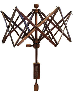 Rosewood yarn winder with clamp Rascol