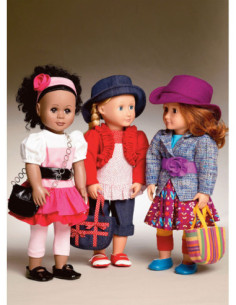 Doll clothing pattern - McCall's 8524