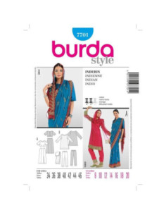 Indian Pattern - Burda 7701