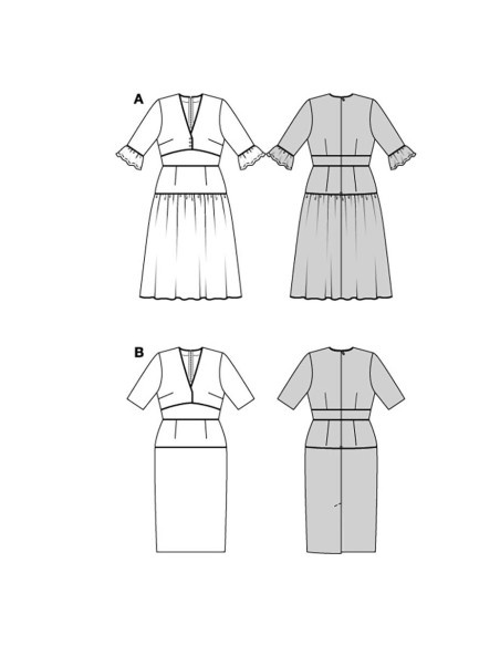 Dress pattern - Burda 5820
