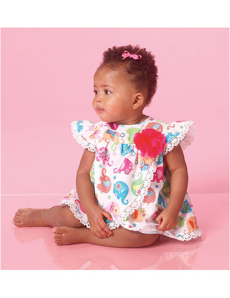 Baby Romper Pattern - McCall's 7107