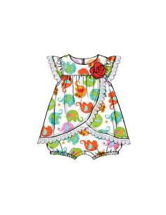 Baby Romper Pattern - McCall's 7107 2