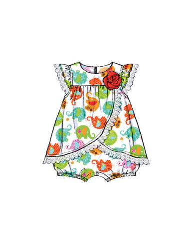 Baby Romper Pattern - McCall's 7107