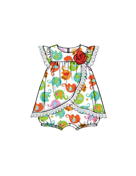 Baby Romper Pattern - McCall's 7107