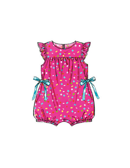 Baby Romper Pattern - McCall's 7107