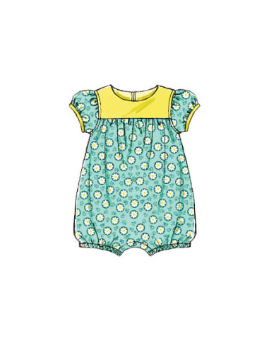 Baby Romper Pattern - McCall's 7107