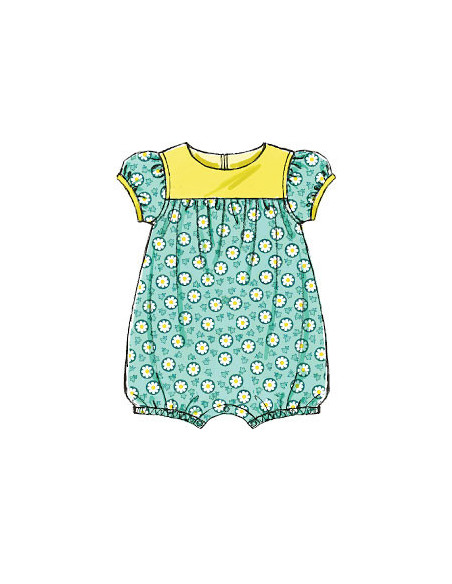 Baby Romper Pattern - McCall's 7107