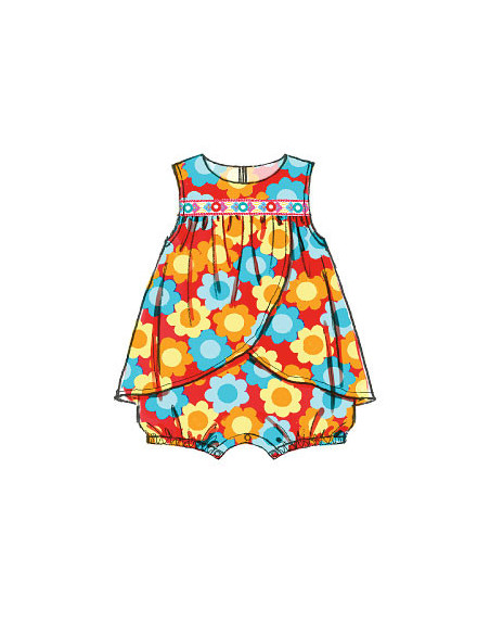 Baby Romper Pattern - McCall's 7107