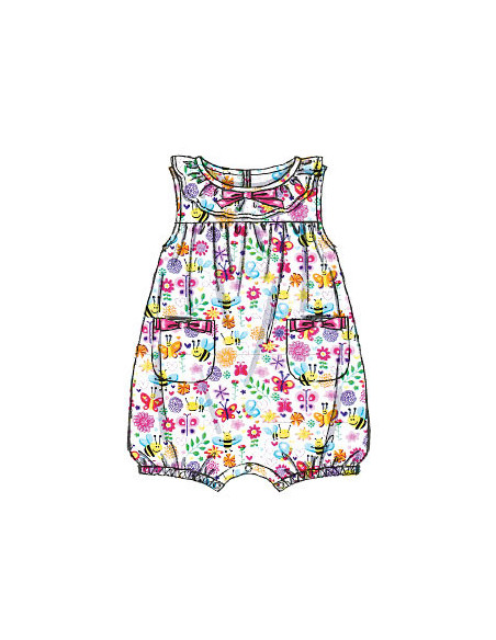 Baby Romper Pattern - McCall's 7107