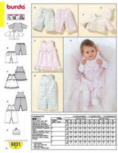 Pattern set - Burda 9831