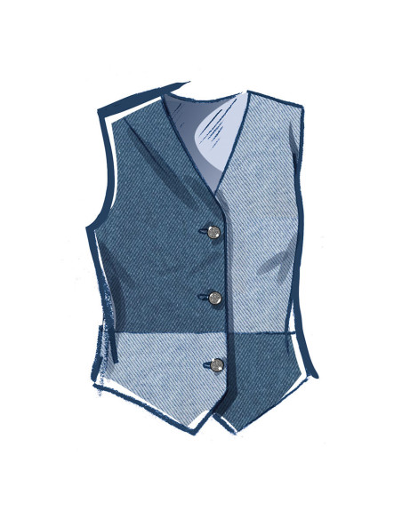Patron de gilet - McCall's 8442