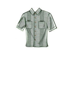 Shirt and hat pattern - McCall's 8263 2
