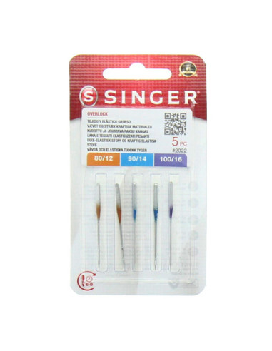 Assorted Singer overlocker needles