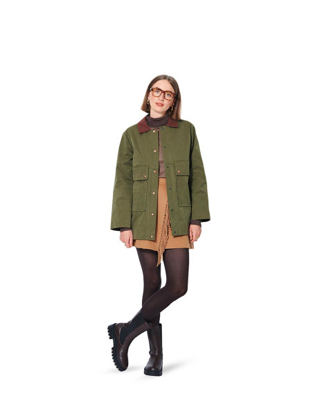 Jacket and coat pattern - Burda 5941