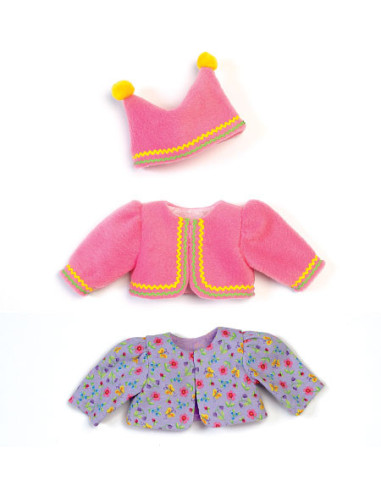 Clothing and accessories pattern for dolls - McCall's 7066