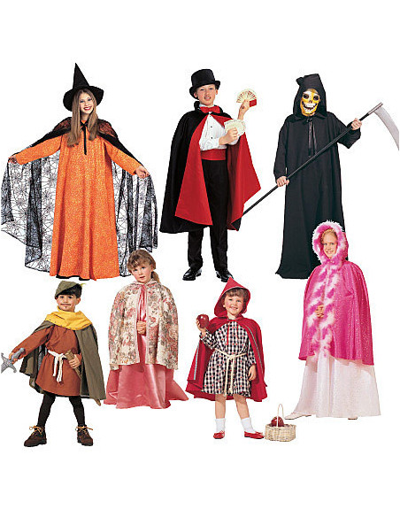 Cape and Tunic Costume Pattern - McCall's 7224