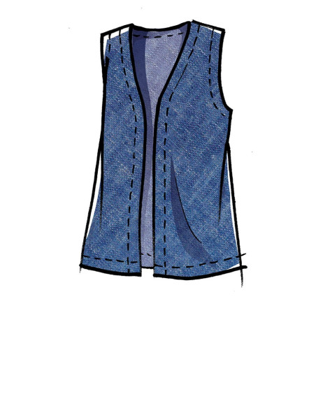 McCall's 8050 - Vest Pattern