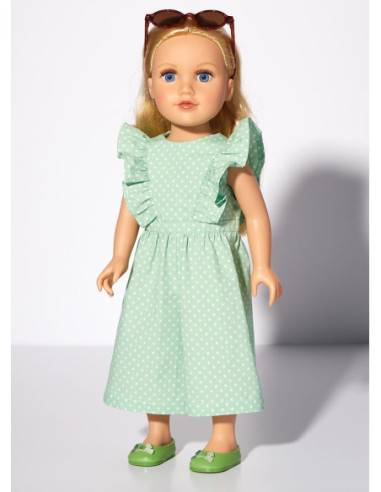 Doll clothing pattern - McCall's 8309