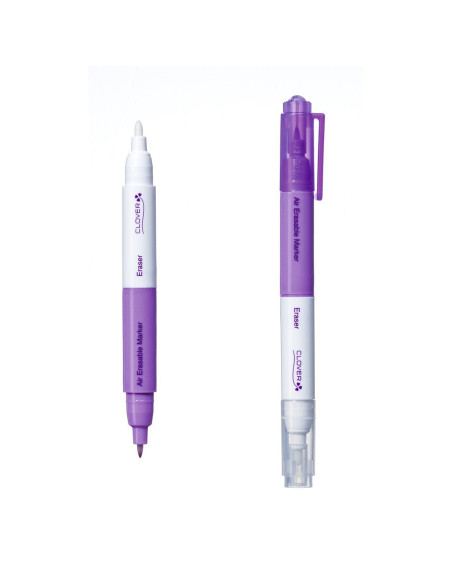 Air erasable marker with eraser - Fine tip