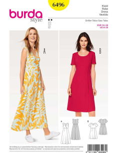 Dress pattern - Burda 6496