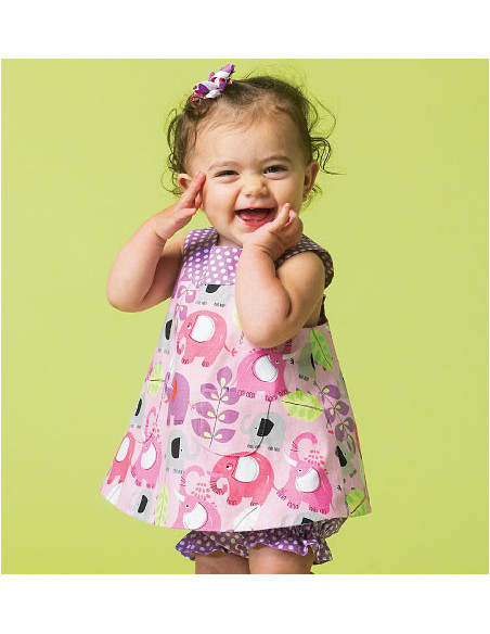 Top pattern, dresses, bloomer shorts, and pants - McCall's 6912