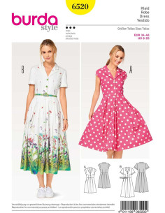 Dress pattern - Burda 6520