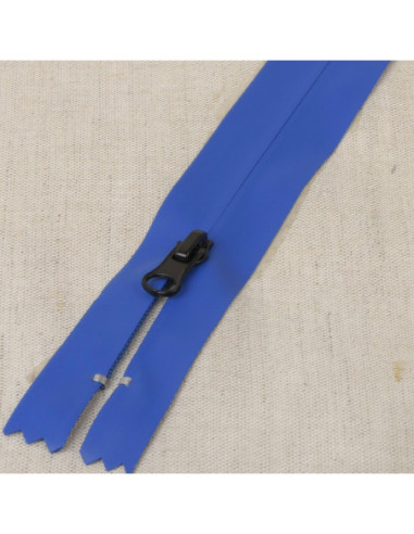 20 cm waterproof invisible zipper - Blue
