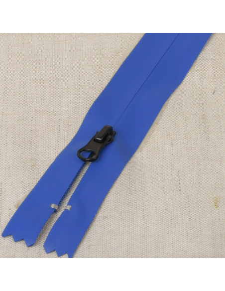 20 cm waterproof invisible zipper - Blue